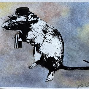 Street Artist Paraphernalia (auf Aquarellgrund)